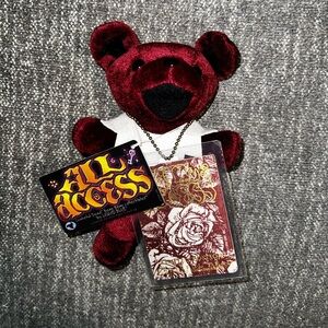 Vintage Grateful Dead Jerry Garcia Bear - All Access - Liquid Blue - 1999